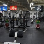 weight-training gym