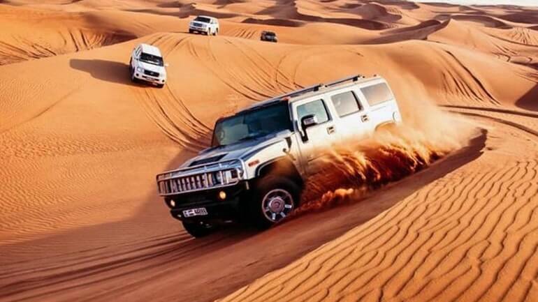 Desert safari dubai golden desert is the highlight